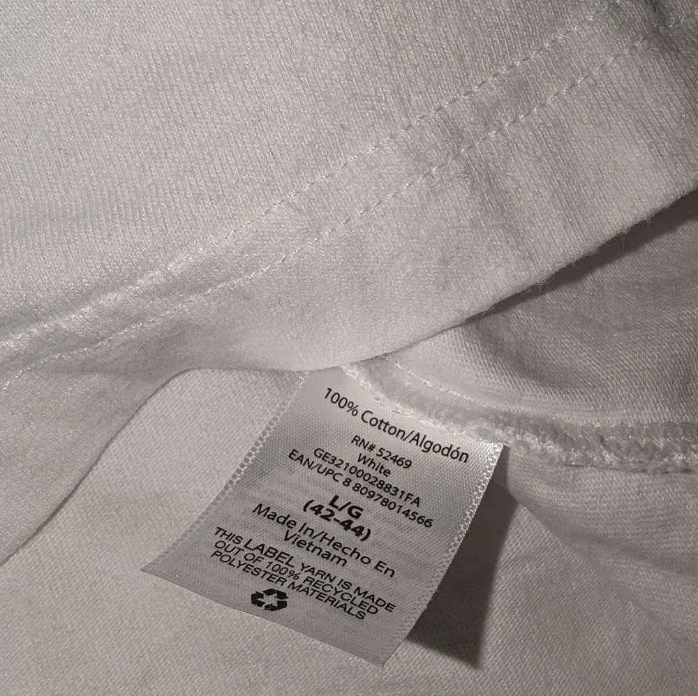 George Men's white long sleeve t-shirt - Picture 4 of 11